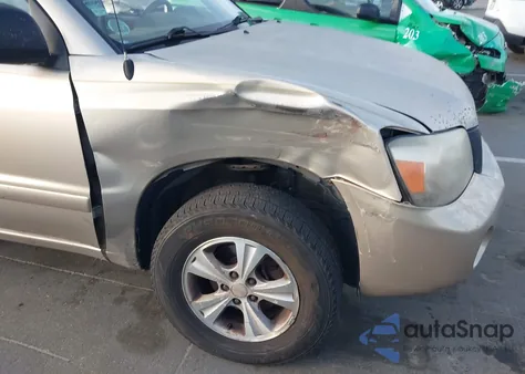 2006 Toyota Highlander z USA, uszkodzony, nr VIN JTEGD21AX60155021
